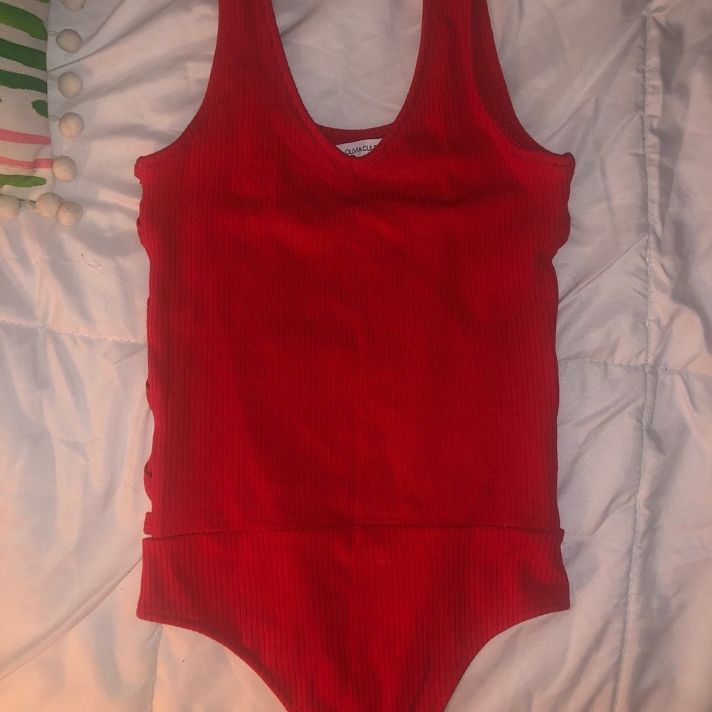 Red one piece